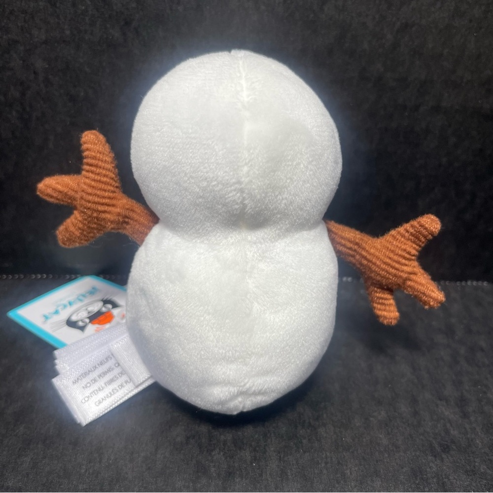 RETIRED Orig release, BNWT Jellycat Festive Folly Snowman Mini Not ornament! - Picture 3 of 9